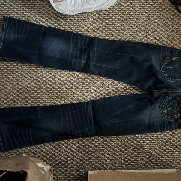 MEK Women's Blue Jeans - Picture 5 of 6
